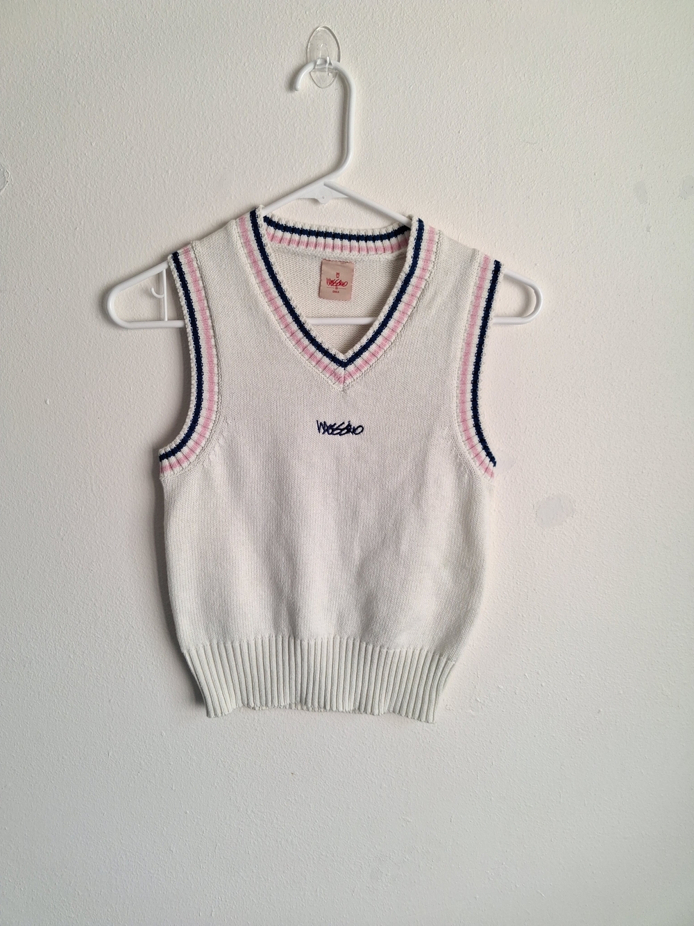 Vintage Mossimo Vest Small White
